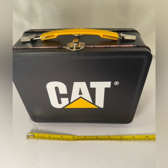 CAT Caterpillar Little Machines Store & Go Double Sided Lunch Box BOX ONLY - Picture 6 of 6